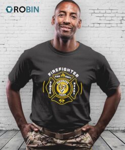 Firefighter Always Ready Richmond Tigers Shirt