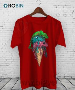Frog Funny Ice Cream Trip Shirt