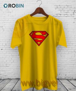 Get This Now! Superman Logo Yellow Shirt Unique Fashion Design