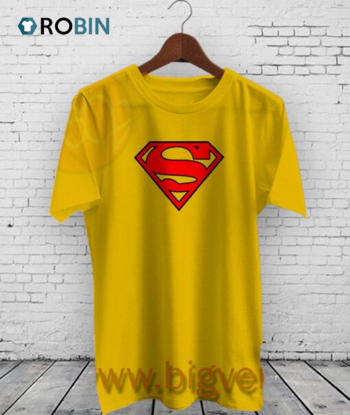 Get This Now! Superman Logo Yellow Shirt Unique Fashion Design