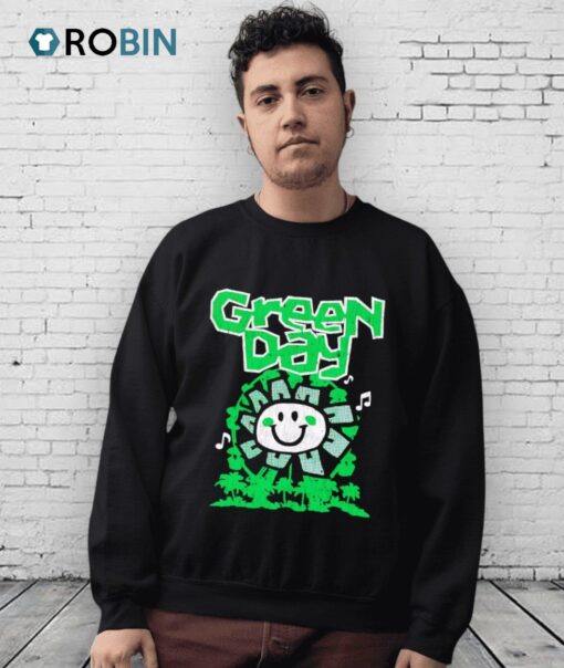 Green Day Coachella Shirt