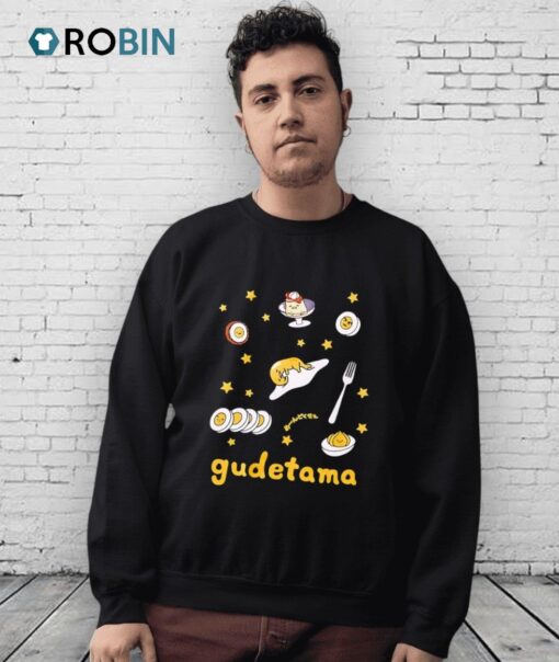 Gudetama Eggs Stars Shirt