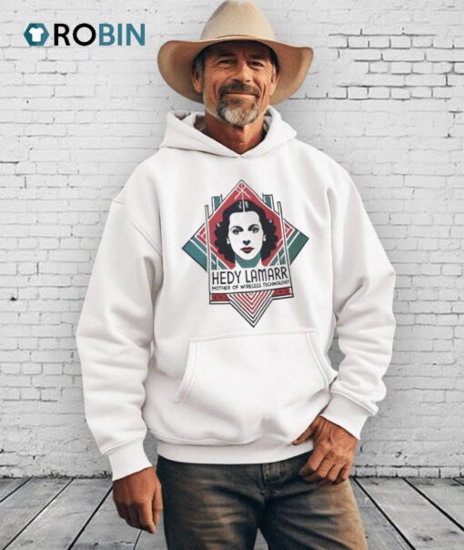 Hedy Lamarr Mother Of Wireless Technology Shirt