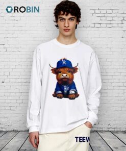 Highland Cow Kc Royals Shirt