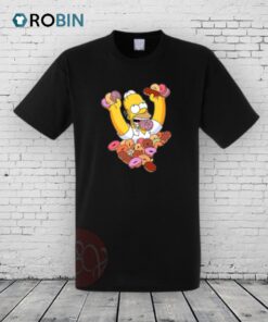 Homer Simpson Donut Shirt