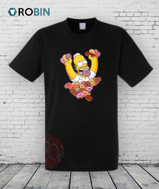 Homer Simpson Donut Shirt