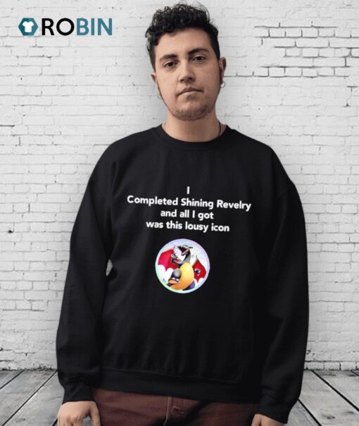 I Completed Shining Revelry And All I Got Was This Lousy Icon Shirt
