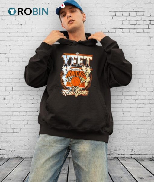 Jey Uso Yeet New York Knicks Basketball 2025 Shirt