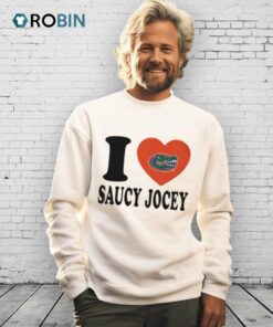 Jocelyn Erickson I Heart Saucy Jocey Shirt Jocelyn Erickson I Heart Saucy Jocey Shirt
