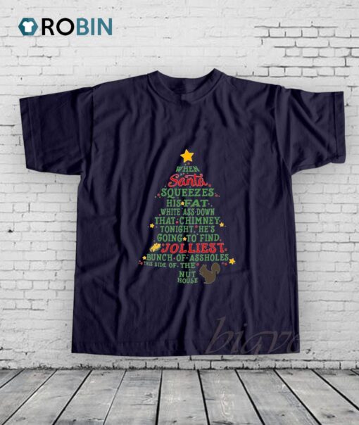 Jolliest Bunch of Assholes Christmas Shirt
