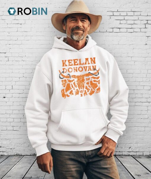 Keelan Donovan Bull Skull Shirt