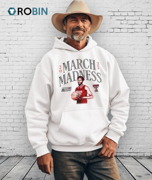 Kerwin Walton Texas Tech March Madness 2025 Shirt
