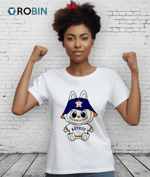 Labubu Houston Astros Shirt - RobinPlaceFabrics