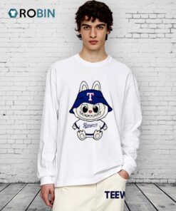 Labubu Texas Rangers Shirt Labubu Texas Rangers Shirt