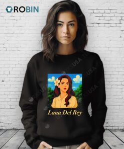 Lana Del Rey Cartoon Shirt