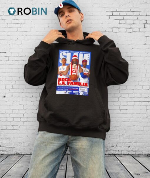 Los Angeles Clippers La Nba Slam Lou Will Pat Bev Montrezl Bench Mob Shirt