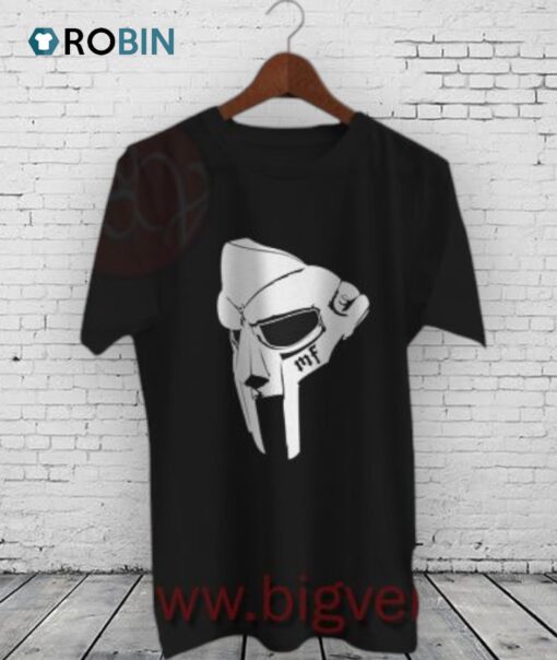 Mf Doom Rapper Silver Mask Shirt