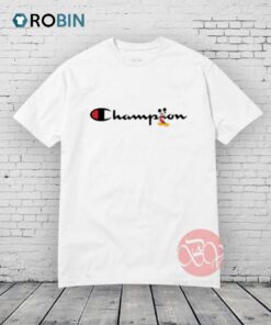 Mickey Mouse X Champion Parody Shirt