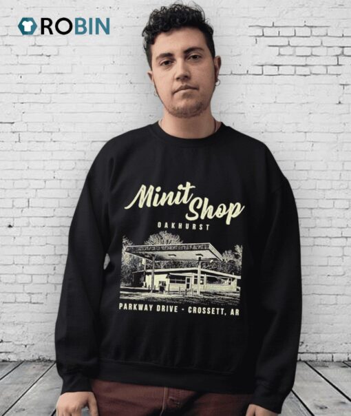 Minit Shop Oakhurst Retro Crossett Arkansas Vintage Shirt