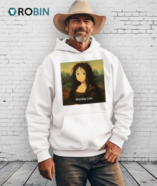 Monday Lisa Cartoon Shirt