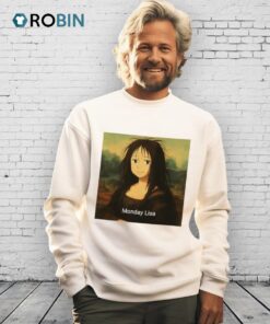 Monday Lisa Cartoon Shirt