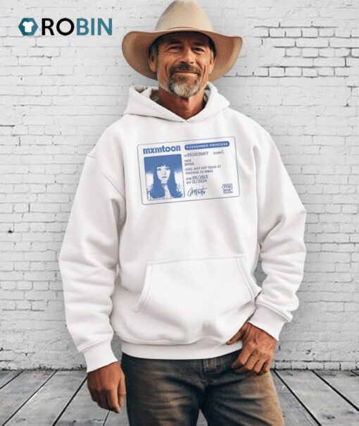 Mxmtoon License Shirt