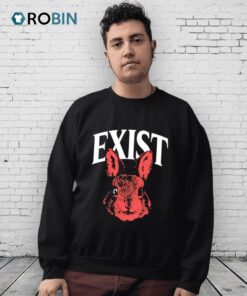 Mynameistuv Exist Bunny Shirt