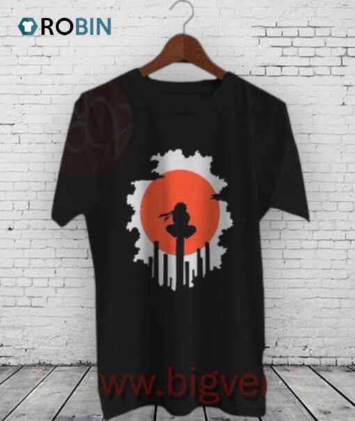 Naruto Shippuden Red Sun Anime Shirt