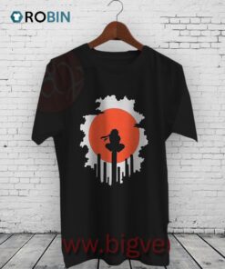 Naruto Shippuden Red Sun Anime Shirt Naruto Shippuden Red Sun Anime Shirt