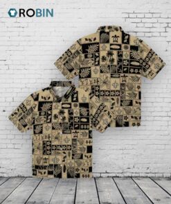 New Orleans Saints Tropical Patchwork Hawaiian Shirt