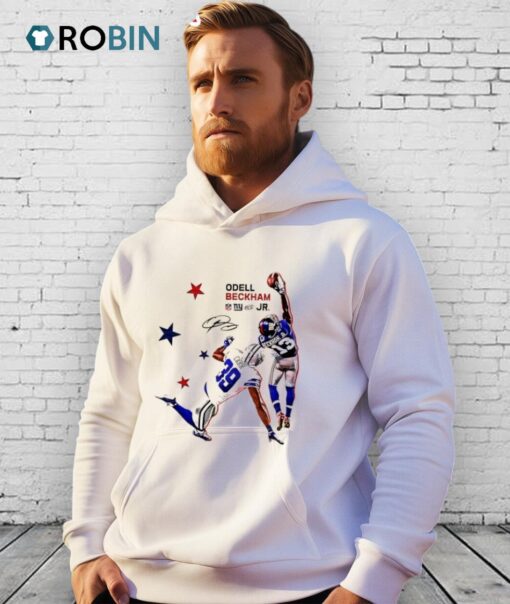 Odell Beckham Jr. Miami Dolphins Signaturte During The Match Shirt