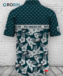 Philadelphia Eagles NFL Palm Leaves Hawaiian Shirt