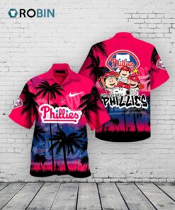 Philadelphia Phillies Snoopy & Friends Hawaiian Shirt