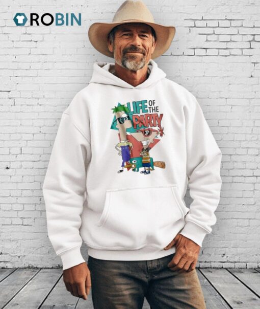 Phineas And Ferb Life Of The Party Shirt