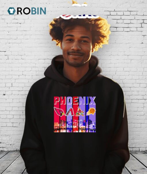 Phoenix Skyline Sports Team Logo Retro Shirt