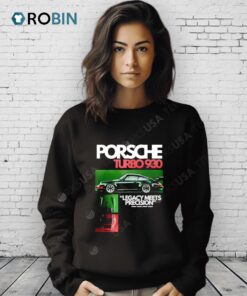 Porsche Turbo 930 Legacy Meets Precision Car Shirt