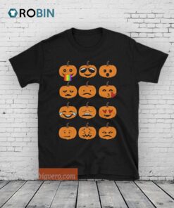 Pumpkin Emoji Unisex Shirt