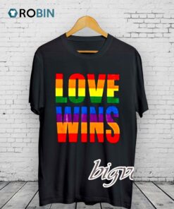 Rainbow Pride Love Wins Shirt