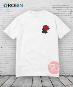 Rose Embroidered Shirt