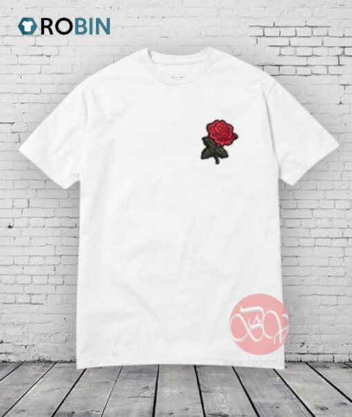 Rose Embroidered Shirt