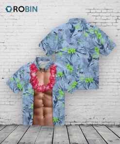 Seattle Seahawks Chest Illusion Hawaiian Shirt