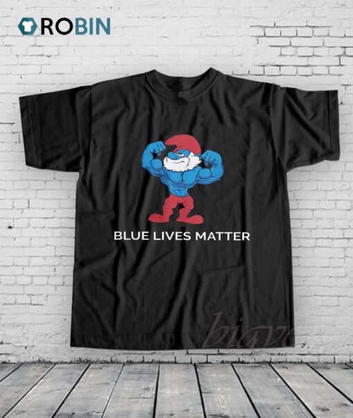 Smurf Blue Lives Matter Shirt