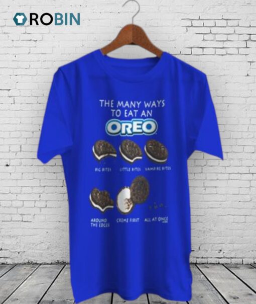 Snacks Crisp Oreo Tee Cookies Vintage Icon Shirt