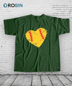 Softball Heart Shirt Softball Heart Shirt