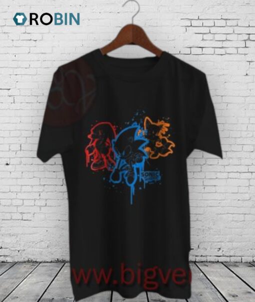 Sonic & Friends Spray Paint Shirt