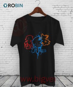 Sonic & Friends Spray Paint Shirt Sonic & Friends Spray Paint Shirt