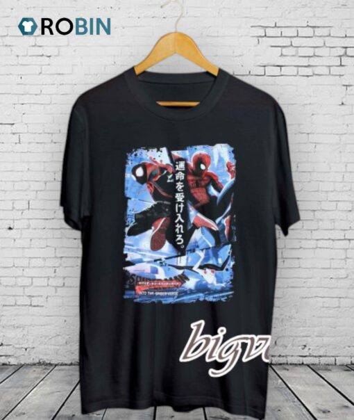 SpiderMan Into the Spiderverse Shirt