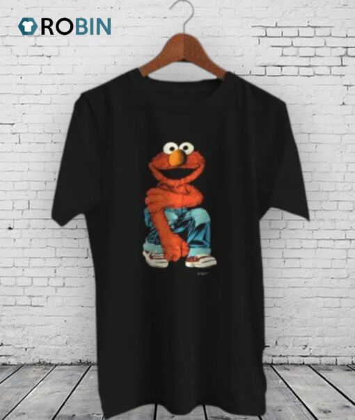 Squad Elmo Calvin Klein Spoof Hip Hop 90s Shirt