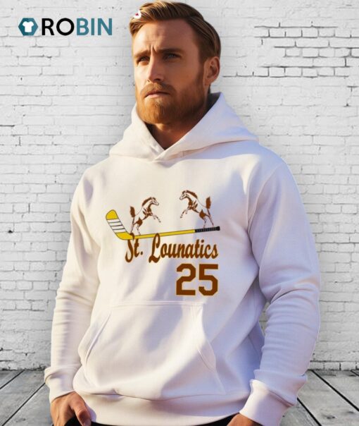 St. Lounatics 25 Hockey Shirt