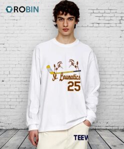 St. Lounatics 25 Hockey Shirt